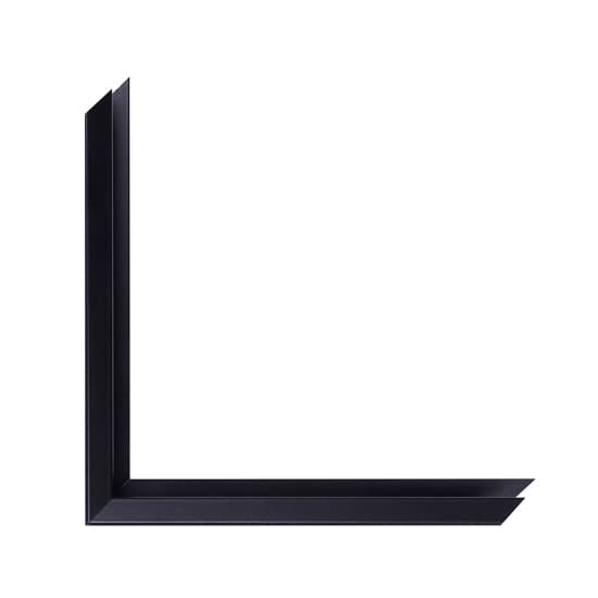 Aluminium 1021 schwarz matt