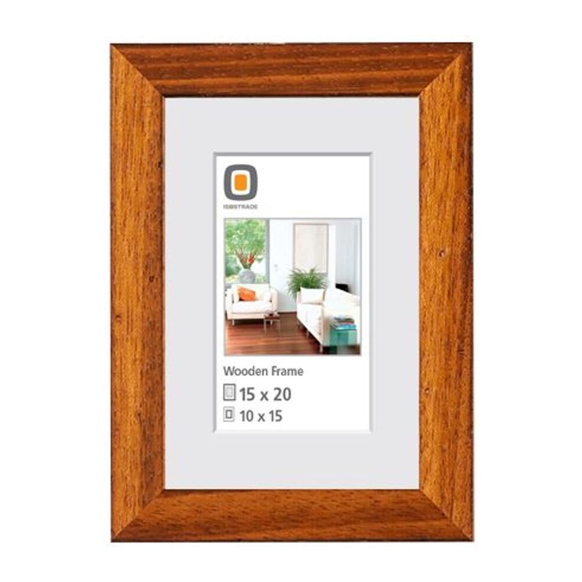 Holzrahmen L21 15x20 braun FSC