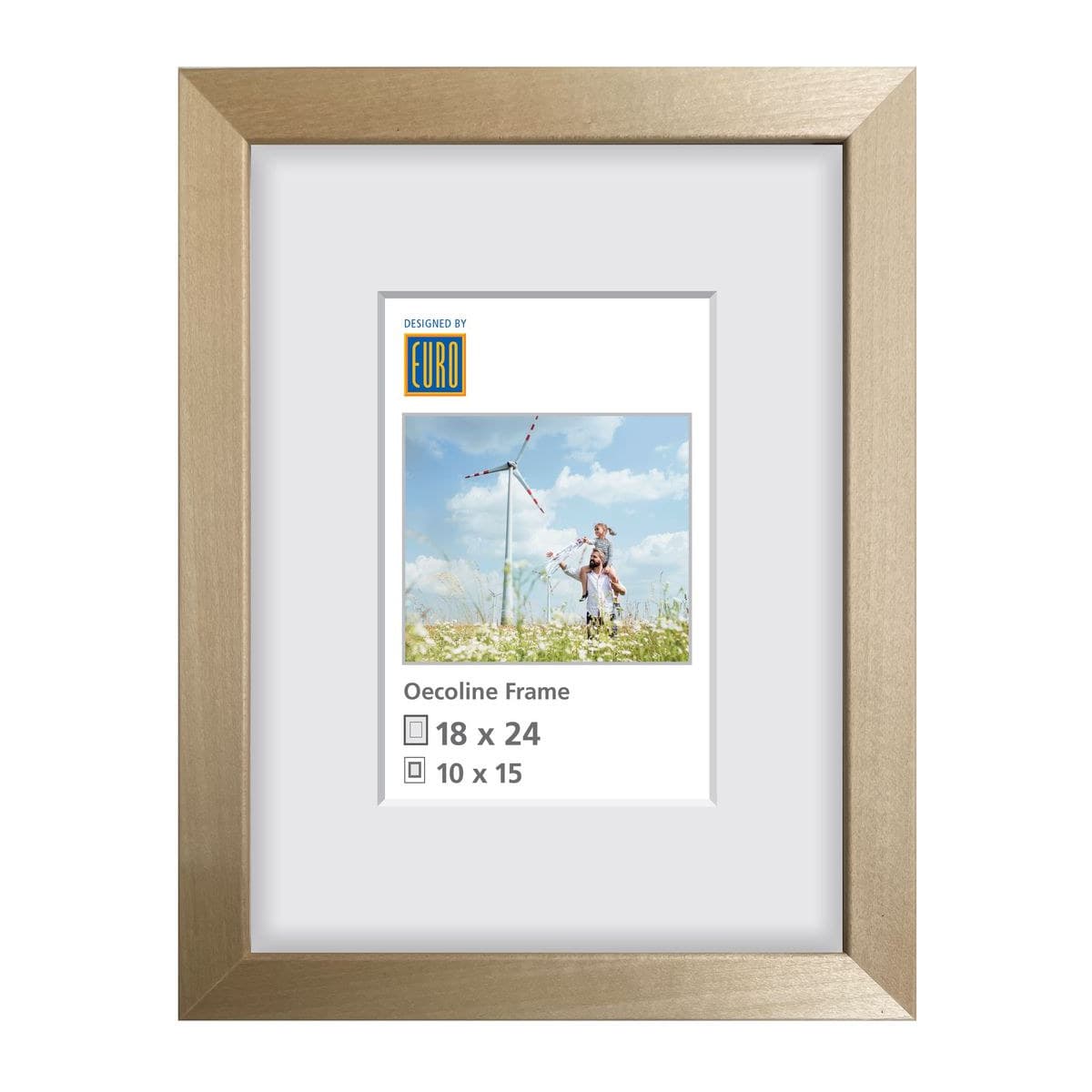 Holzrahmen Oecoline 18x24 natur FSC