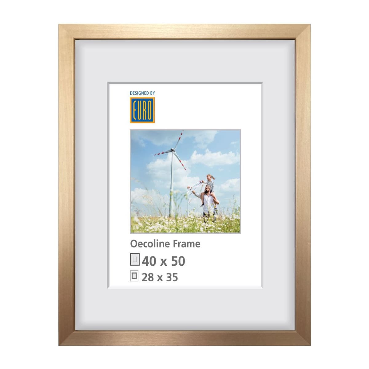 Holzrahmen Oecoline 40x50 natur FSC