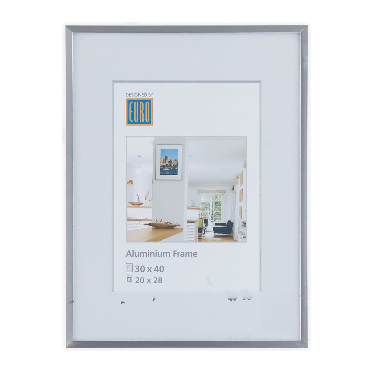 Alurahmen AL1 30x40 silber