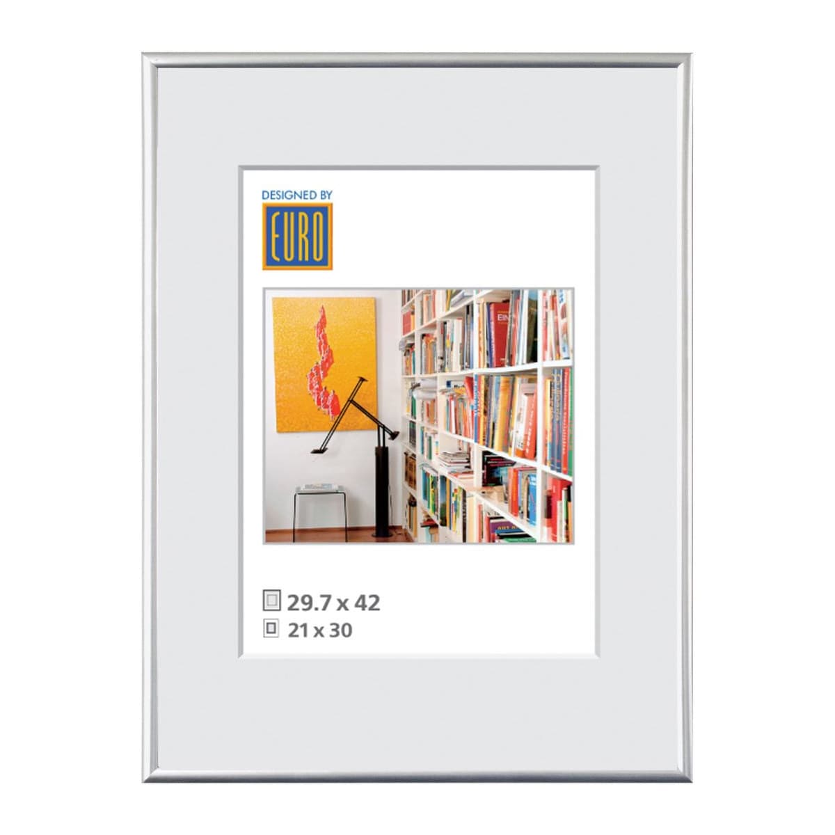 Kunststoffrahmen L1 29.7x42/A3 silber
