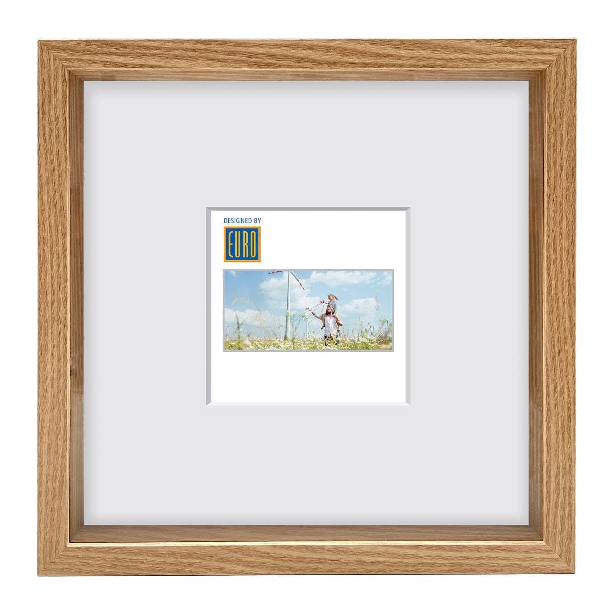 3D Frame Box (befüllbar) 30x30cm natur